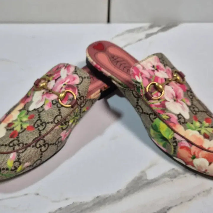 [BUNJANG] Gucci Princetown Blossom Slipper Mule Shoes / (정품) 구찌 프린스타운 블러섬 슬리퍼 뮬 신발 35.5