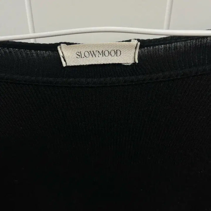 [BUNJANG] Slow and Black Long Sleeve T-shirt / 슬로우앤드 블랙 긴팔 티셔츠