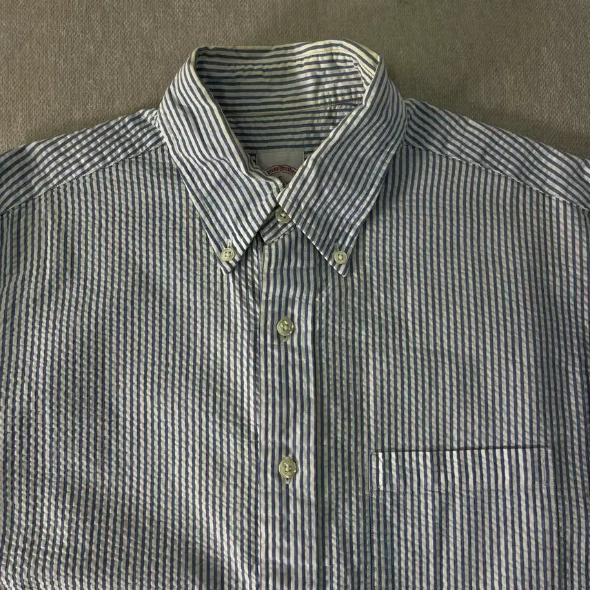 [BUNJANG] Brooks Brothers Seersucker Stripe Shirt / 100 브룩스 브라더스 시어서커 스트라이프 셔츠