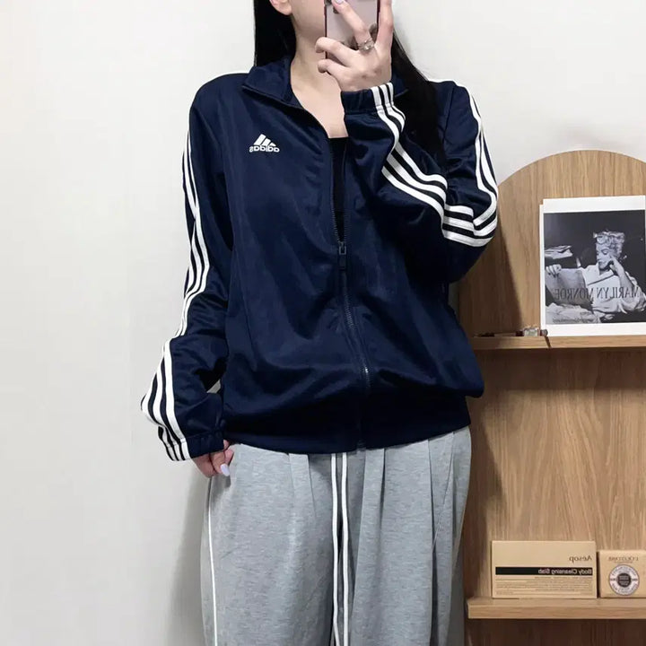 [SOLD OUT] [정품] 아디다스 네이비 MTS 삼선 져지 [ L ]