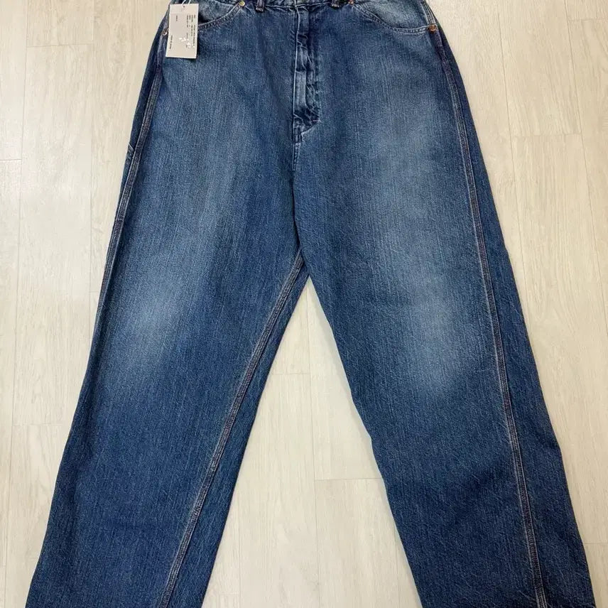 [BUNJANG] CIOTA Denim Painter Pants Medium Dark Blue / [새제품] 시오타 데님 페인터 팬츠 미디엄 다크블루 5