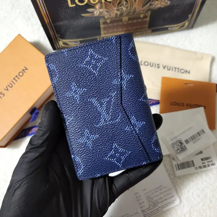 [BUNJANG] Louis Vuitton Heritage Organizer Card Holder / [신형/새상품급] 루이비통 헤리티지 오거나이저 카드지갑