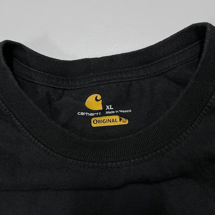 [BUNJANG] Carhartt Black Big Logo Short Sleeve T-shirt (XL) / [정품] 칼하트 블랙 빅로고 반팔티 [ 오리지널XL ]