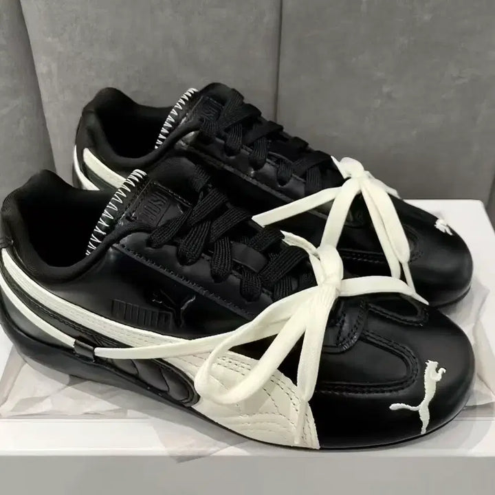 [BUNJANG] Puma x Rosé Speedcat PRM Black Warm White Shoes (230mm) / (W) 푸마 x 로제 스피드캣 PRM 블랙 웜 화이트 230MM