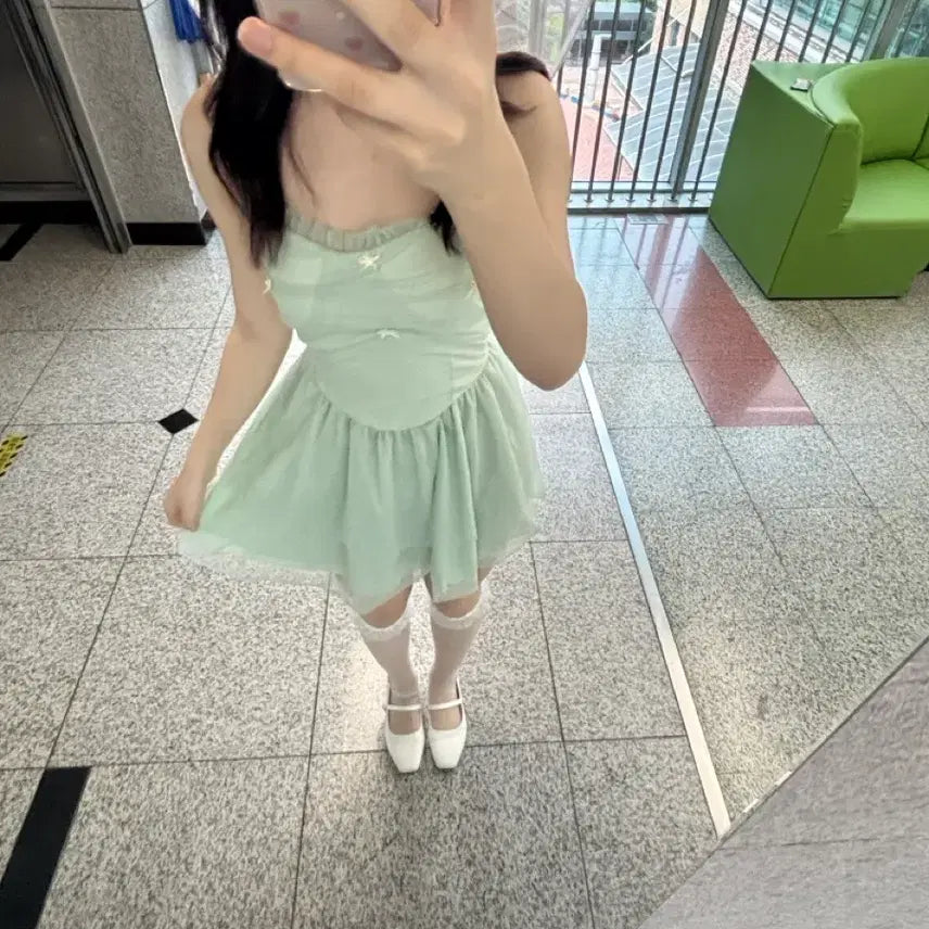 [BUNJANG] Disney Tinkerbell Full Set Costume Rental / 팅커벨 풀세트 대여 졸업사진 디즈니
