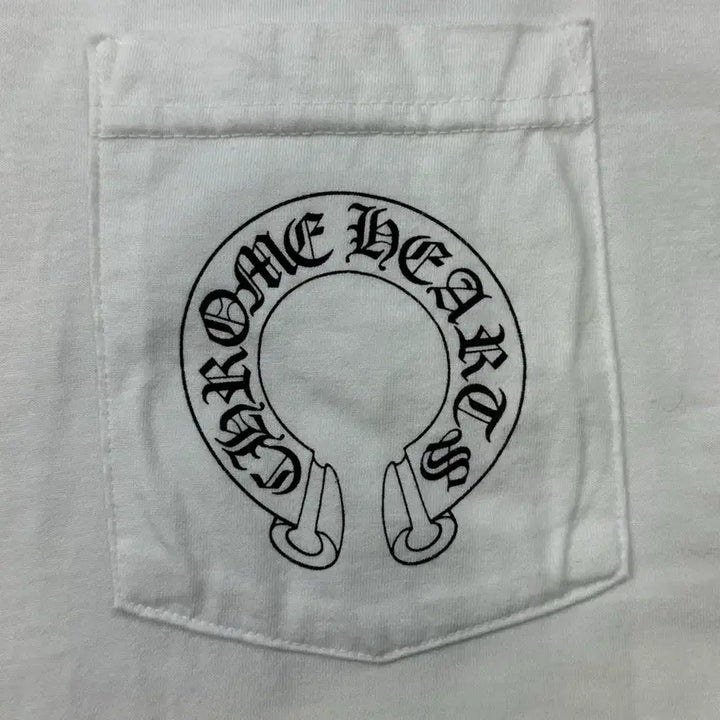 [SOLD OUT] [L] 백화점판 정품 크롬하츠 멀티로고 반팔 화이트