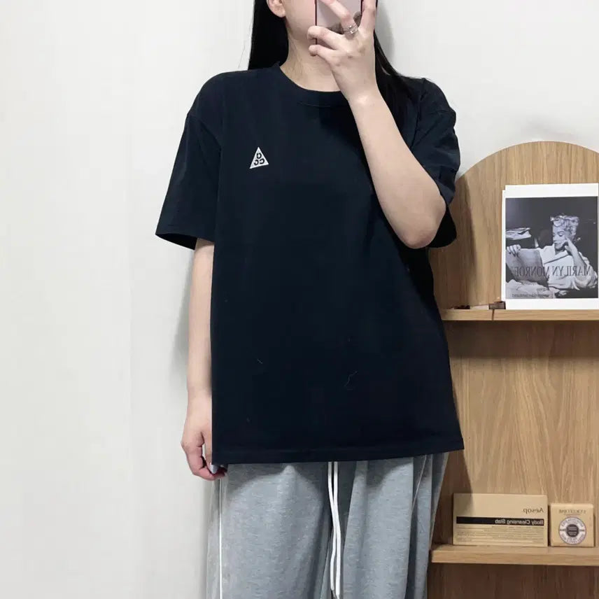 [BUNJANG] ACG Black Embroidered Logo T-shirt [L] / [정품] acg 블랙 자수로고 반팔티 [ L ]