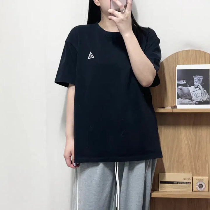[BUNJANG] ACG Black Embroidered Logo T-shirt [L] / [정품] acg 블랙 자수로고 반팔티 [ L ]