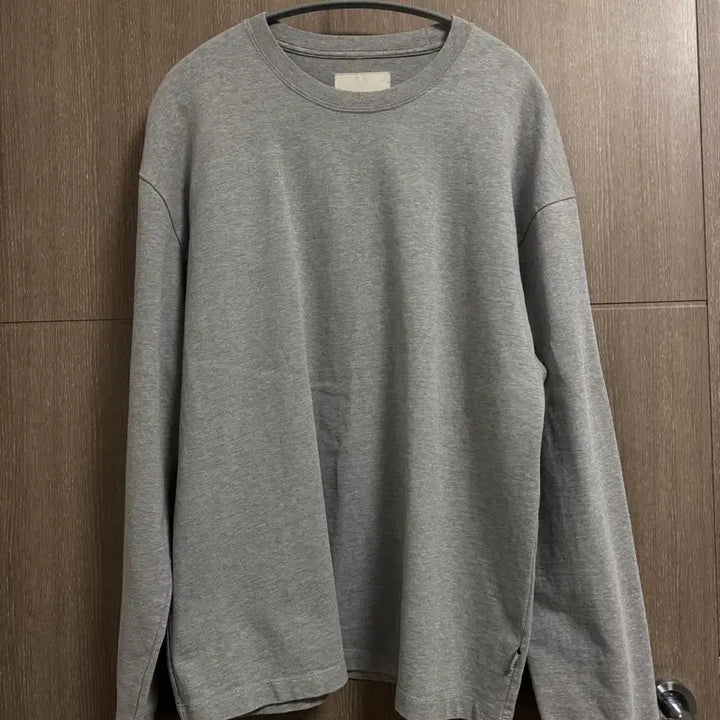[SOLD OUT] 2) 인더로우 위클리 롱슬리브 그레이 WEEKLY LONG SLEEVE
