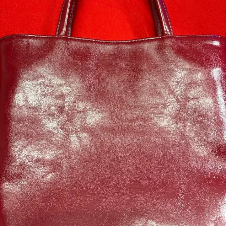 [BUNJANG] Fillintheblank Sunday Tote Bag (Red) / 필인더블랭크 레드 토트백 (Sunday Tote Bag (red))