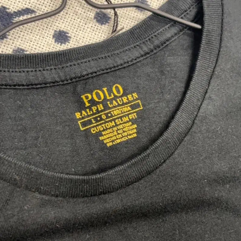 [BUNJANG] Polo Ralph Lauren Custom Slim Fit T-Shirt (Size L) / 폴로 랄프로렌 커스텀 슬림핏 반팔티 L P00070