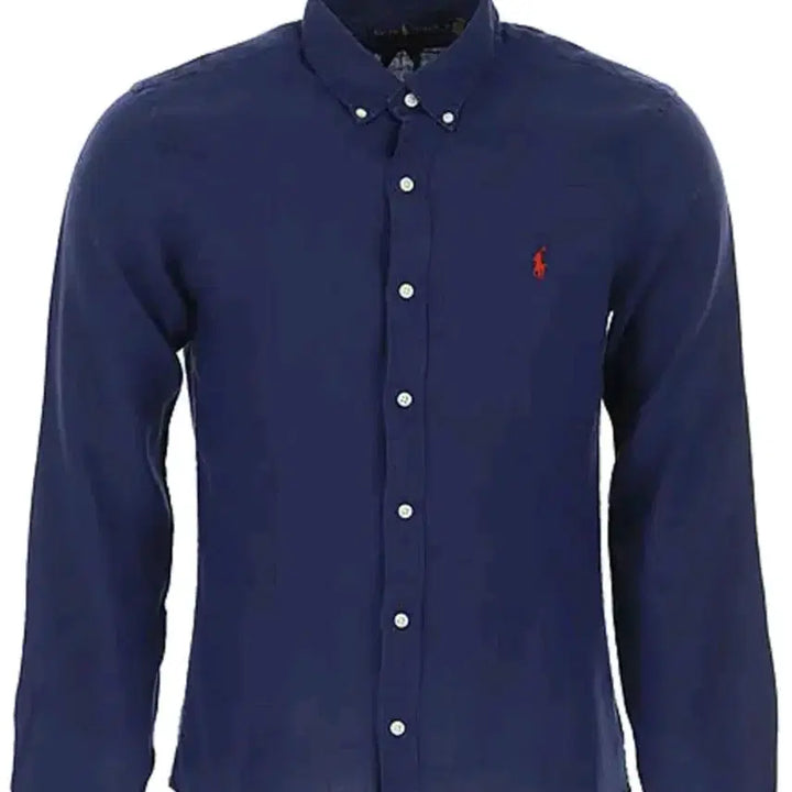[BUNJANG] Polo Ralph Lauren Oxford Shirt - White/Navy/Black / 폴로 랄프로렌 옥스포드 셔츠 블랙/네이비/화이트