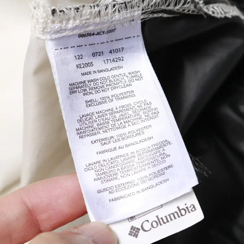 [BUNJANG] Columbia Challenger Big Logo Anorak Jacket / [L] 컬럼비아 챌린저 빅로고 아노락 바람막이 자켓