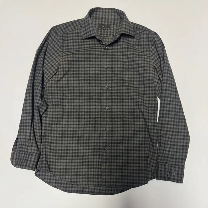 [BUNJANG] Daks Signature Vintage Green Check Long Sleeve Shirt L / 닥스 Daks 시그니처 빈티지 그린 체크 긴팔 셔츠 L