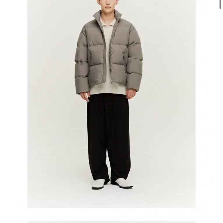 [BUNJANG] MMGL Puffer Down Jumper (Gray) / 푸퍼 다운 점퍼 (그레이) MMGL