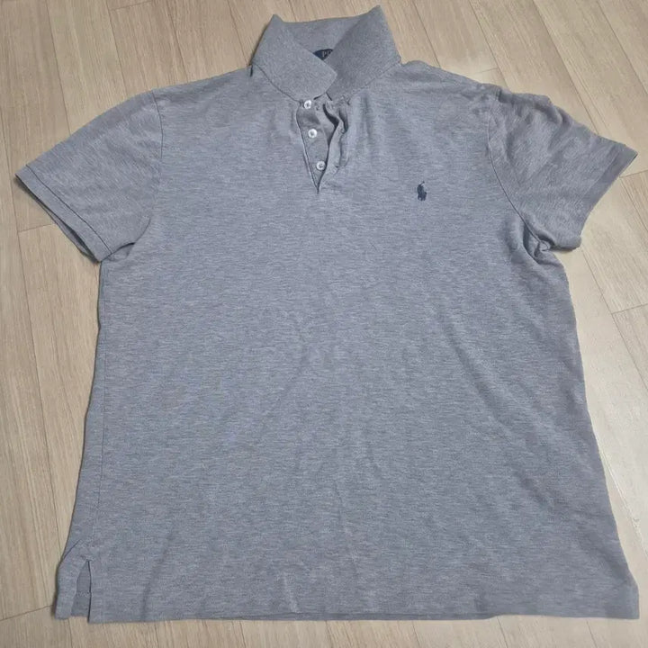 [BUNJANG] Polo Ralph Lauren Gray Short Sleeve Polo Shirt / 폴로 랄프로렌 그레이 반팔 카라티