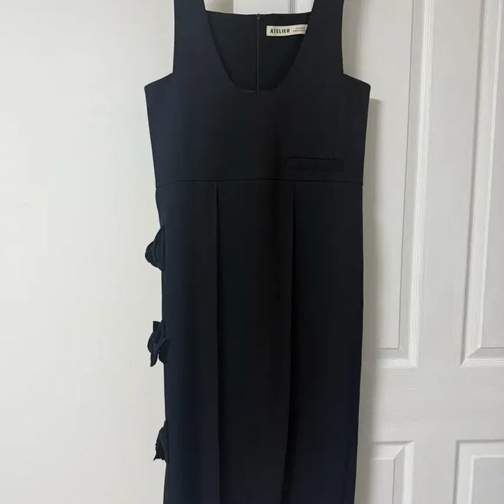 [BUNJANG] Lucky Chouette Atelier Ribbon Dress / 럭키슈에뜨 아뜰리에 리본 원피스
