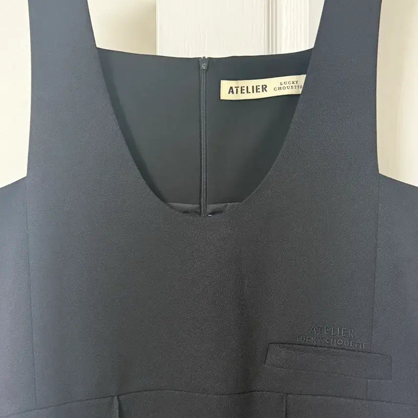 [BUNJANG] Lucky Chouette Atelier Ribbon Dress / 럭키슈에뜨 아뜰리에 리본 원피스