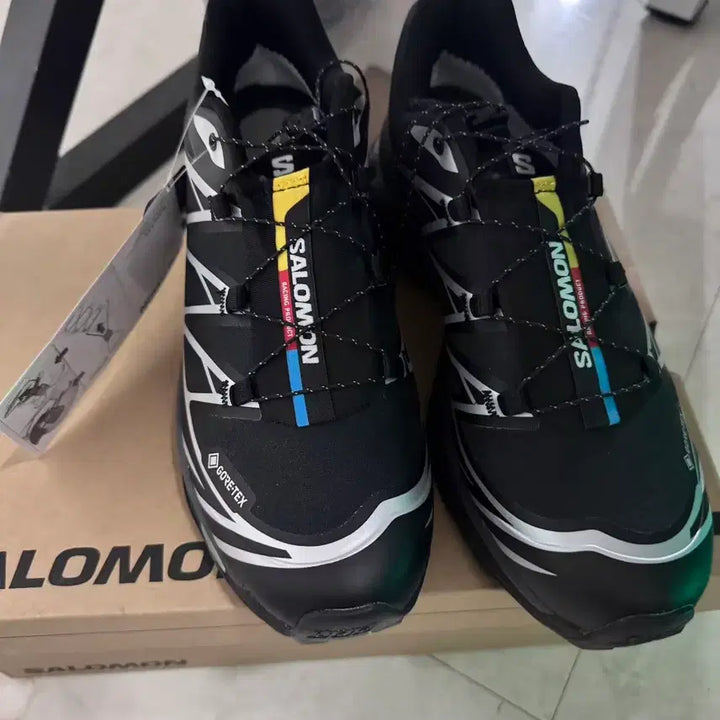 [BUNJANG] Salomon XT-6 Gore-Tex Black Silver Running Shoes (265mm) / 살로몬 XT-6 고어텍스 블랙 실버 265MM