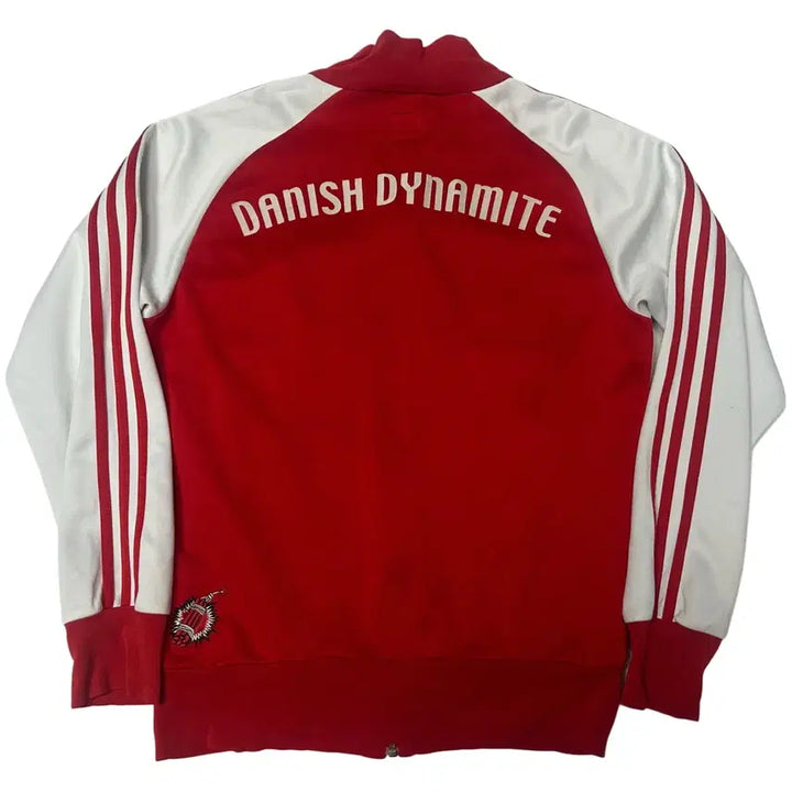 [BUNJANG] Adidas 00s Denmark National Team Red Track Jacket / 아디다스 00s 덴마크 국가대표 레드트랙탑져지 100