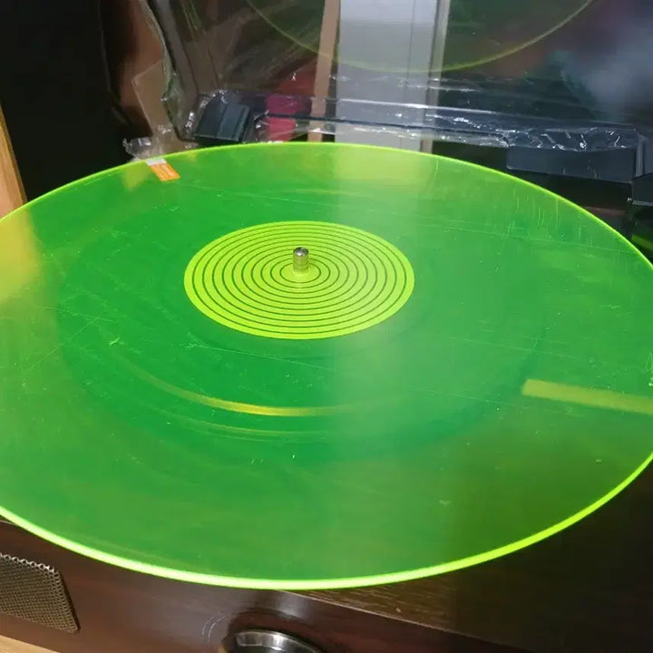 [BUNJANG] Turntable Fluorescent Acrylic Mat / LP판을 감상할 수 있는 턴테이블 형광아크릴 매트