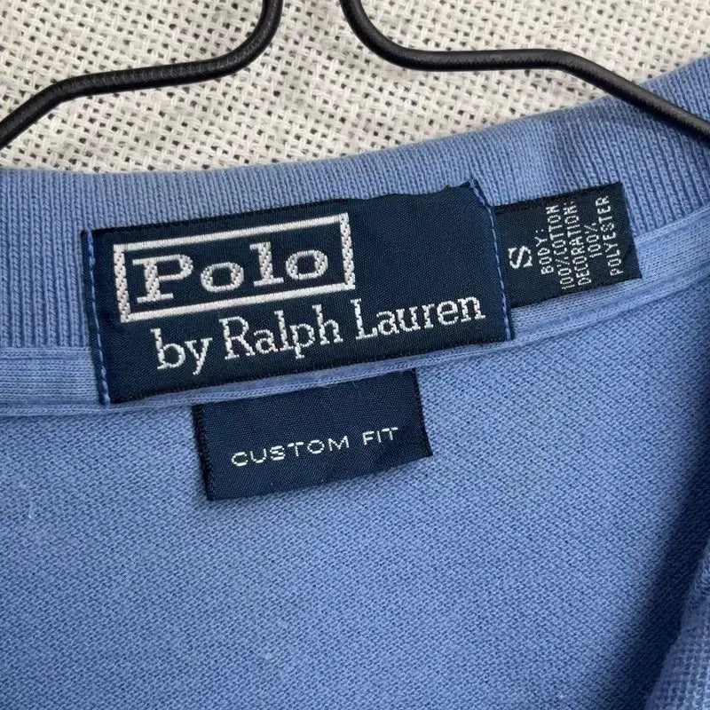 [BUNJANG] Polo Ralph Lauren Custom Fit Beagle Short Sleeve Polo Shirt Size S / 폴로 랄프로렌 커스텀핏 비글 반팔카라티 S P00073