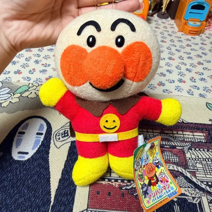 [BUNJANG] 1998 Anpanman Plush Doll / 1998년 고전 호빵맨 인형