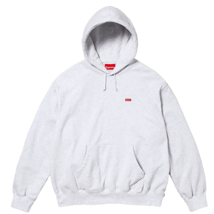 [BUNJANG] Supreme Small Box Logo Hoodie Ash Grey 25FW / 슈프림 스몰 박스 후드 스웨트셔츠 애쉬 그레이 25FW
