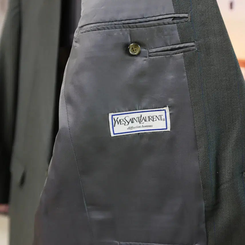 [BUNJANG] Yves Saint Laurent Classic Suit Set / 지금 입어도 멋있는 클래식 생로랑 셋업