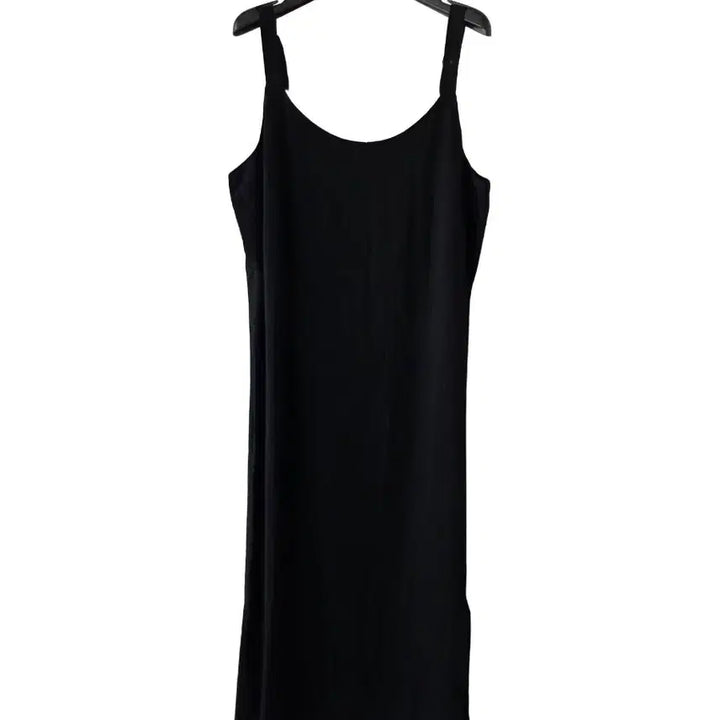 [BUNJANG] Black Linen Blend Bustier Dress / F/블랙 면마 뷔스띠에원피스/새제품