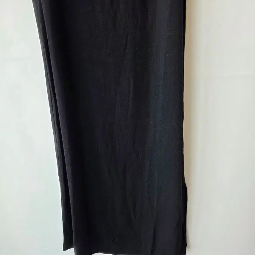 [BUNJANG] Black Linen Blend Bustier Dress / F/블랙 면마 뷔스띠에원피스/새제품