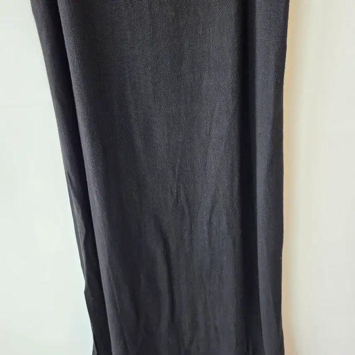 [BUNJANG] Black Linen Blend Bustier Dress / F/블랙 면마 뷔스띠에원피스/새제품