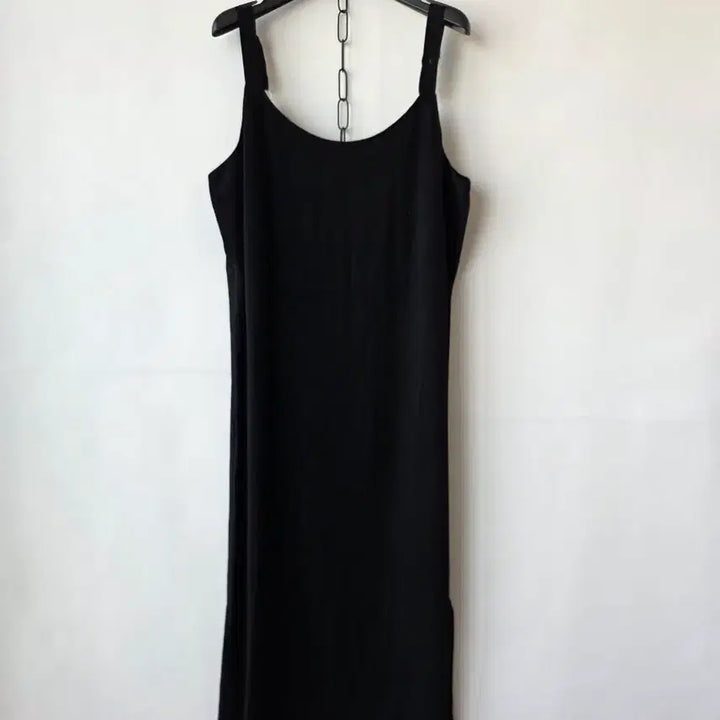[BUNJANG] Black Linen Blend Bustier Dress / F/블랙 면마 뷔스띠에원피스/새제품