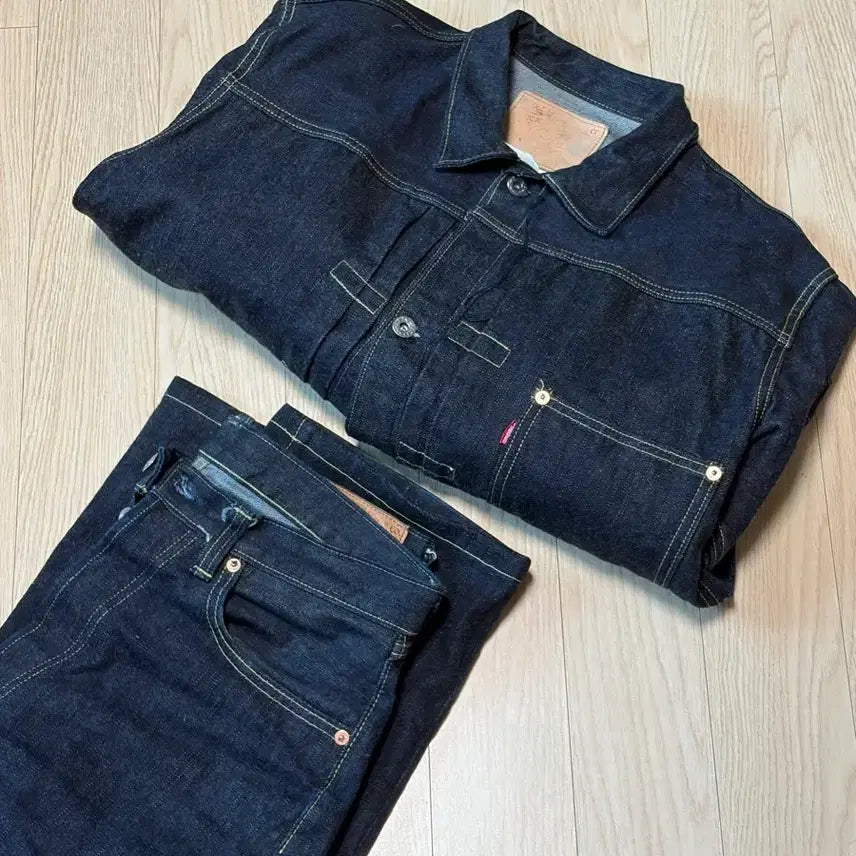 [BUNJANG] Bronson S806XX Denim Set / 브론슨 s806xx 셋업 ( 브론슨 44806 )