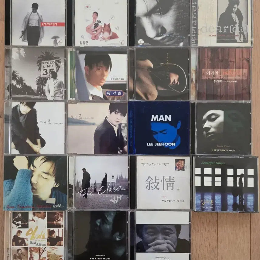 [BUNJANG] Kim Won-jun, Lee Ki-chan, Lee Ji-hoon, Lim Ji-hoon CD Collection / 김원준 이기찬 이지훈 임지훈 CD모음