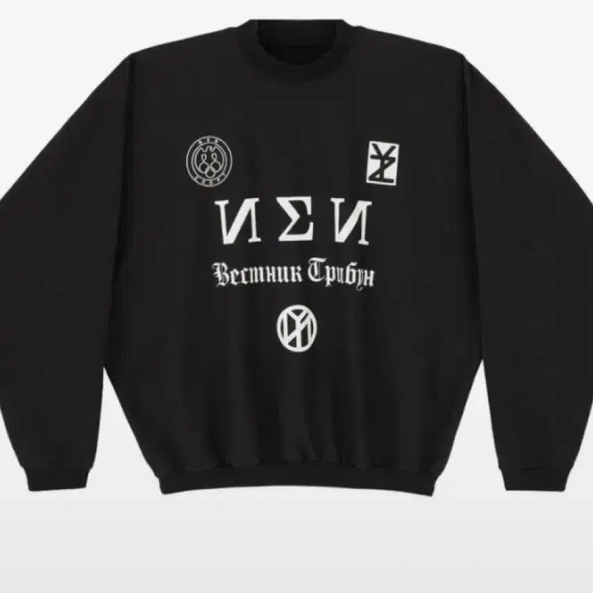 [BUNJANG] Kanye West Yeezy SS-01 Senya Sweatshirt Black / 칸예웨스트 yeezy 이지 SS-01 세냐 맨투맨 블랙