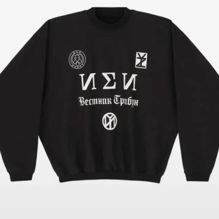 [BUNJANG] Kanye West Yeezy SS-01 Senya Sweatshirt Black / 칸예웨스트 yeezy 이지 SS-01 세냐 맨투맨 블랙