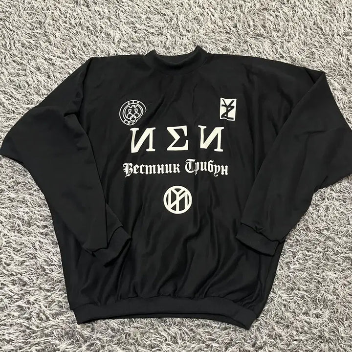 [BUNJANG] Kanye West Yeezy SS-01 Senya Sweatshirt Black / 칸예웨스트 yeezy 이지 SS-01 세냐 맨투맨 블랙