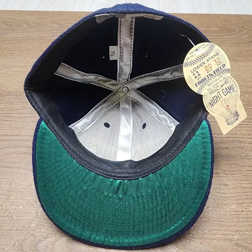 [BUNJANG] Ebbets Field Flannels NY Wool Baseball Cap / 이벳필드 USA라인 NY 울 볼캡