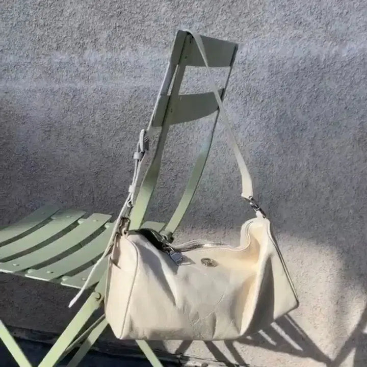 [BUNJANG] Minitmute Brett Bag Mu Ivory Crossbody Bag / 미닛뮤트 브렛백 뮤아이보리 단종템 판매합니다