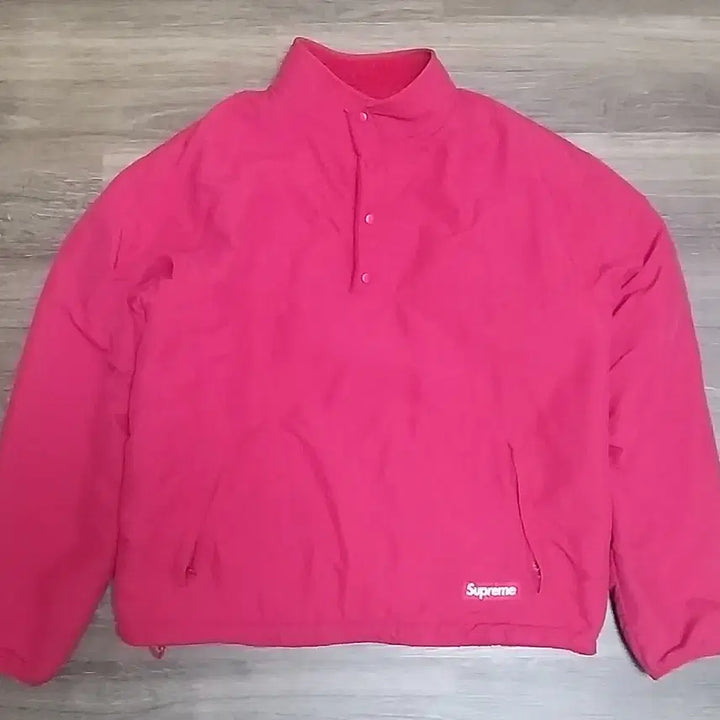 [BUNJANG] Supreme Polartec Reversible Pullover Red 23FW / 슈프림 폴라텍 리버시블 풀오버 레드 23FW