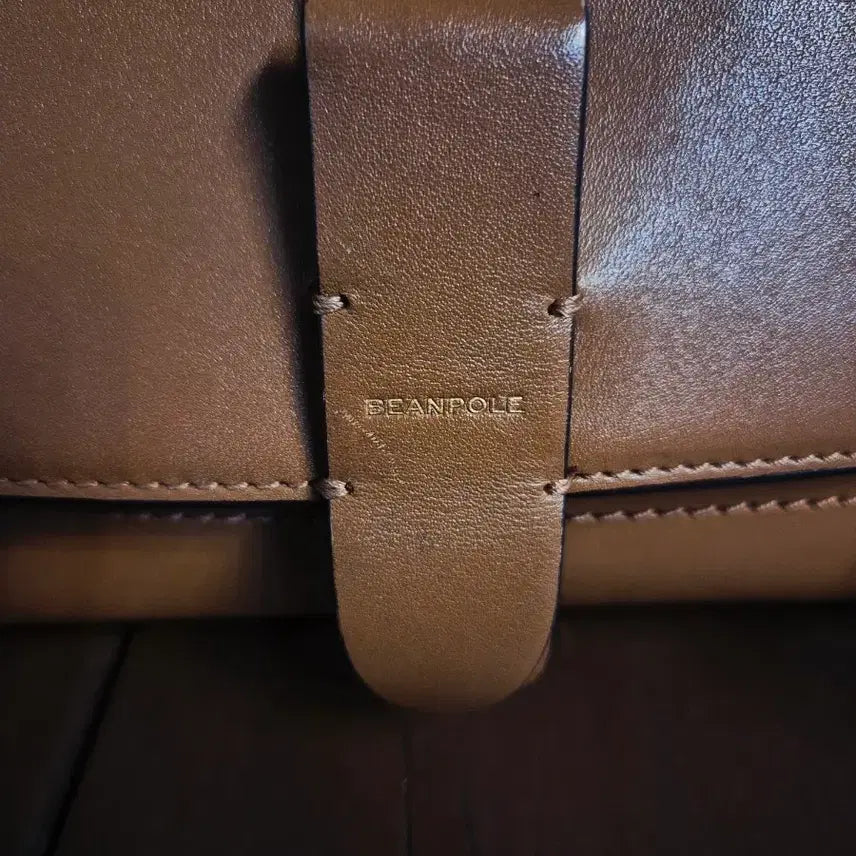 [BUNJANG] Beanpole Leather Crossbody Bag / 빈폴 가죽 크로스백