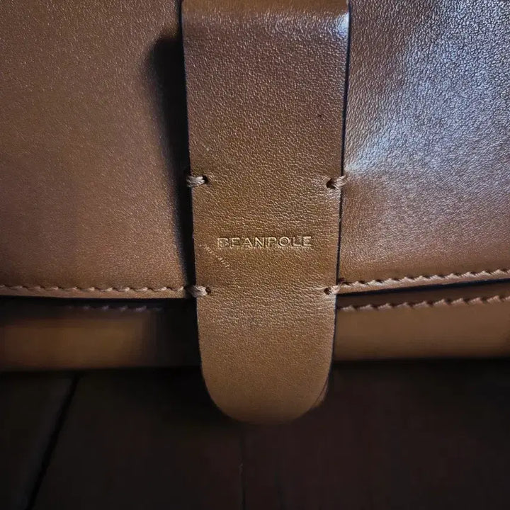 [BUNJANG] Beanpole Leather Crossbody Bag / 빈폴 가죽 크로스백