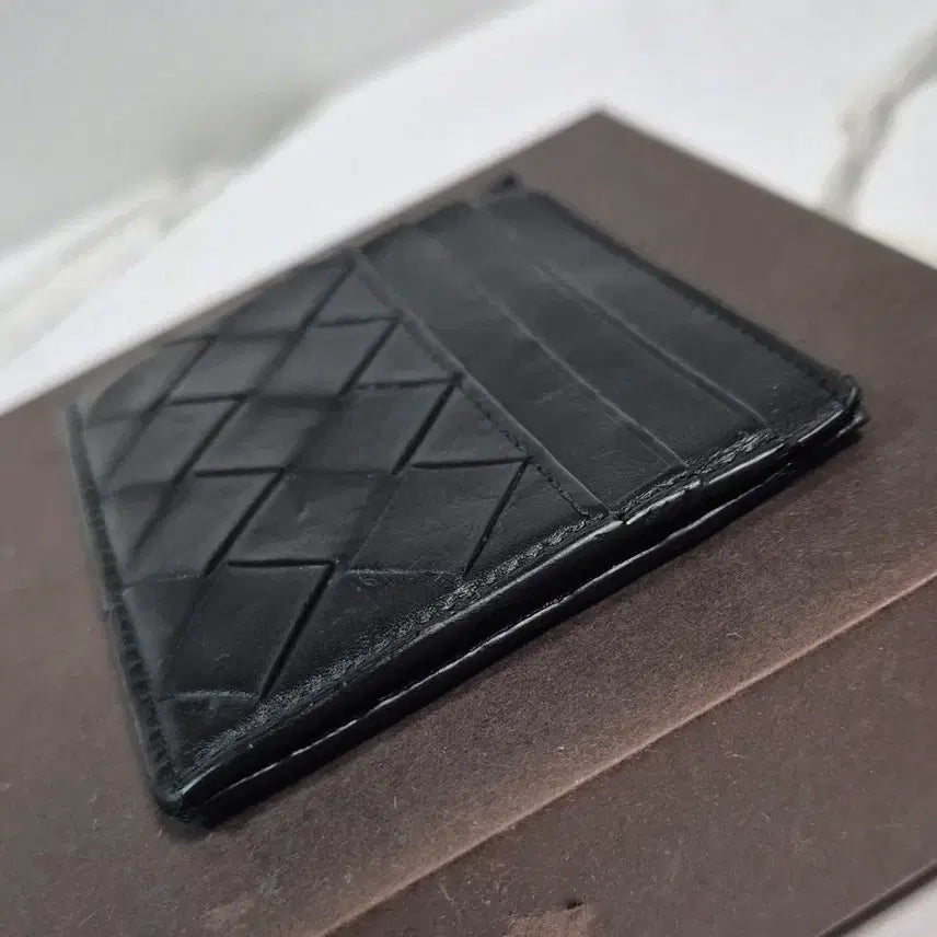 [SOLD OUT] (정품) 보테가 베네타 인트레치아토 가죽 카드지갑 홀더 케이스