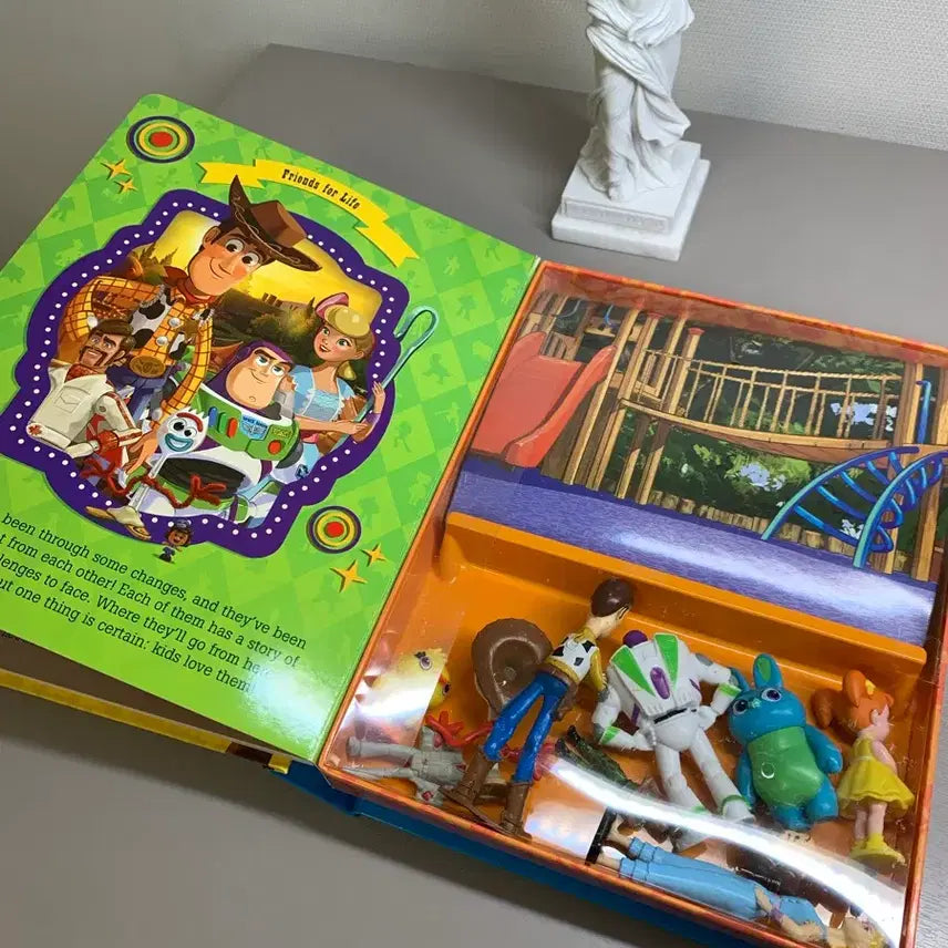 [BUNJANG] Toy Story Toy Book Figure / 토이스토리 토이북 피규어 새상품