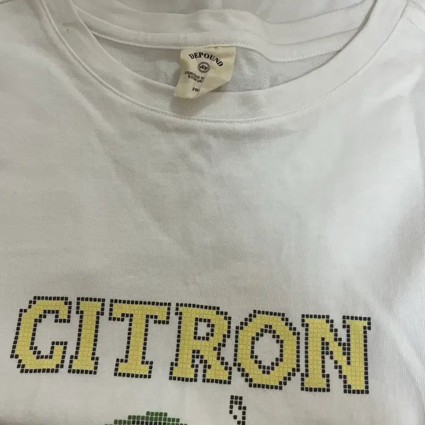[BUNJANG] Depound Lemon T-shirt / 드파운드레몬티셔츠