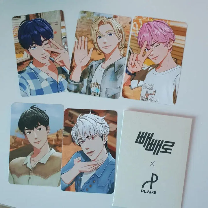 [BUNJANG] PLAVE Pepero Photocard Bundle Set / 플레이브 빼빼로 일반포카 일괄