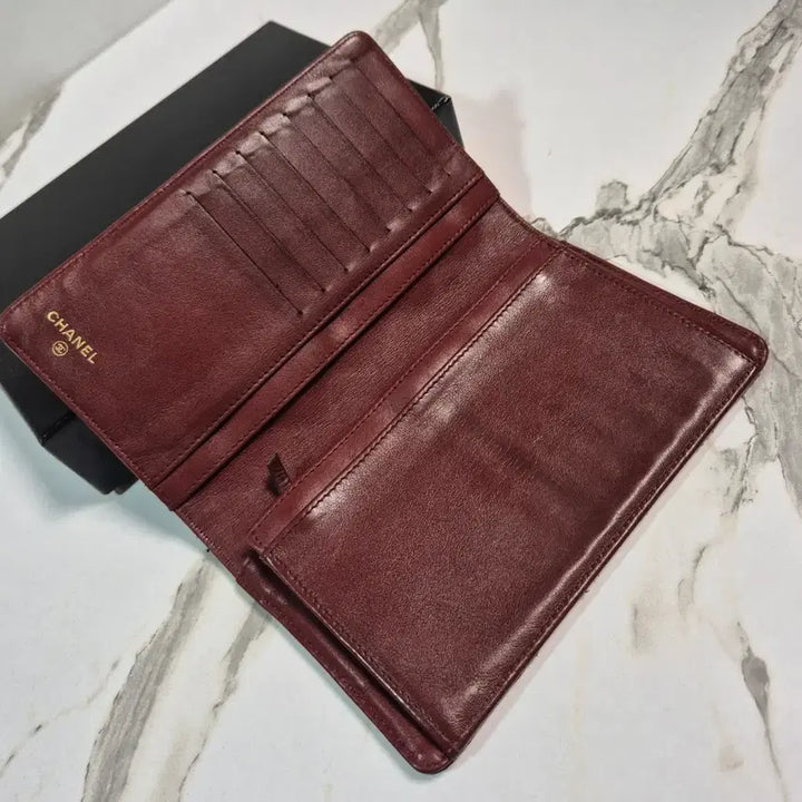 [BUNJANG] Chanel 2.55 Vintage Calfskin Long Wallet / (정품) 샤넬 2.55 빈티지 카프스킨 여성 장지갑