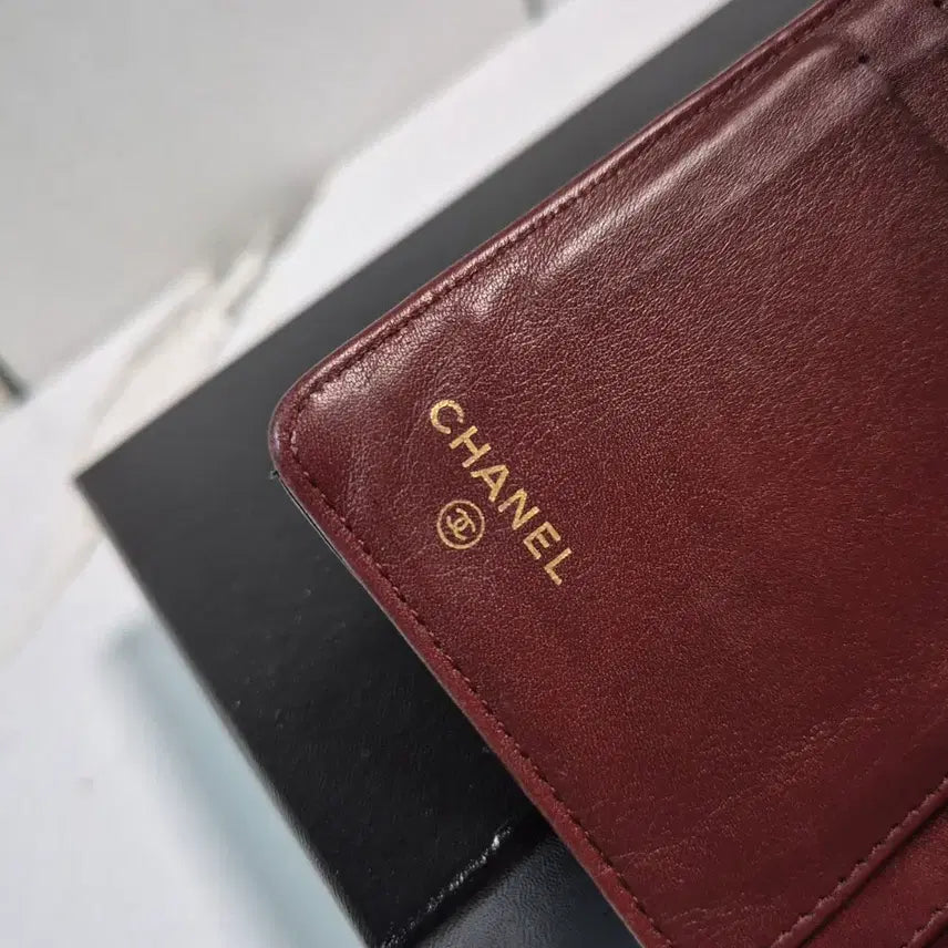 [BUNJANG] Chanel 2.55 Vintage Calfskin Long Wallet / (정품) 샤넬 2.55 빈티지 카프스킨 여성 장지갑