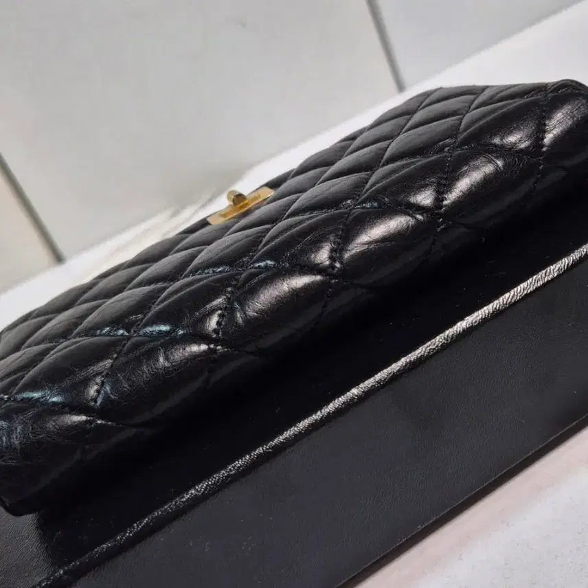 [BUNJANG] Chanel 2.55 Vintage Calfskin Long Wallet / (정품) 샤넬 2.55 빈티지 카프스킨 여성 장지갑